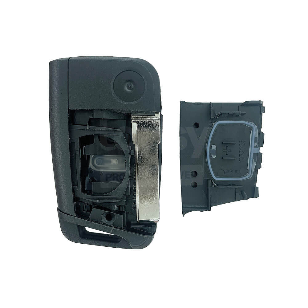 Volkswagen/Skoda 2014 3 Buttons Remote Key Shell/Case HU66 Blade