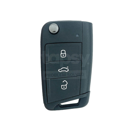 Volkswagen/Skoda 2014 3 Buttons Remote Key Shell/Case HU66 Blade