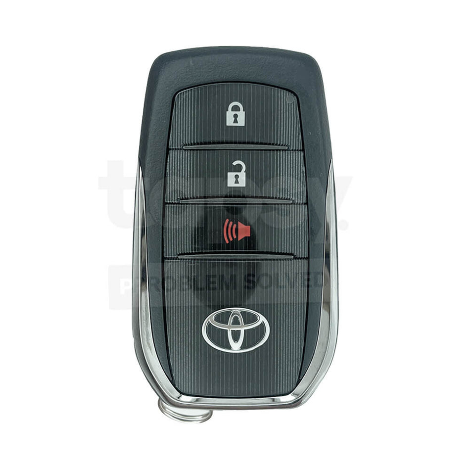 Llave remota inteligente original Toyota Hilux 2015-2023 con 2+1 botones, 314 MHz, ID FCC: B3U2K2P