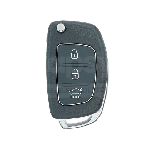Hyundai 3 Buttons Remote Flip key/Case/Shell/Blank/Enclosure For i30/santa fe/i10/i20/i40/Tucson/Elantra Elite