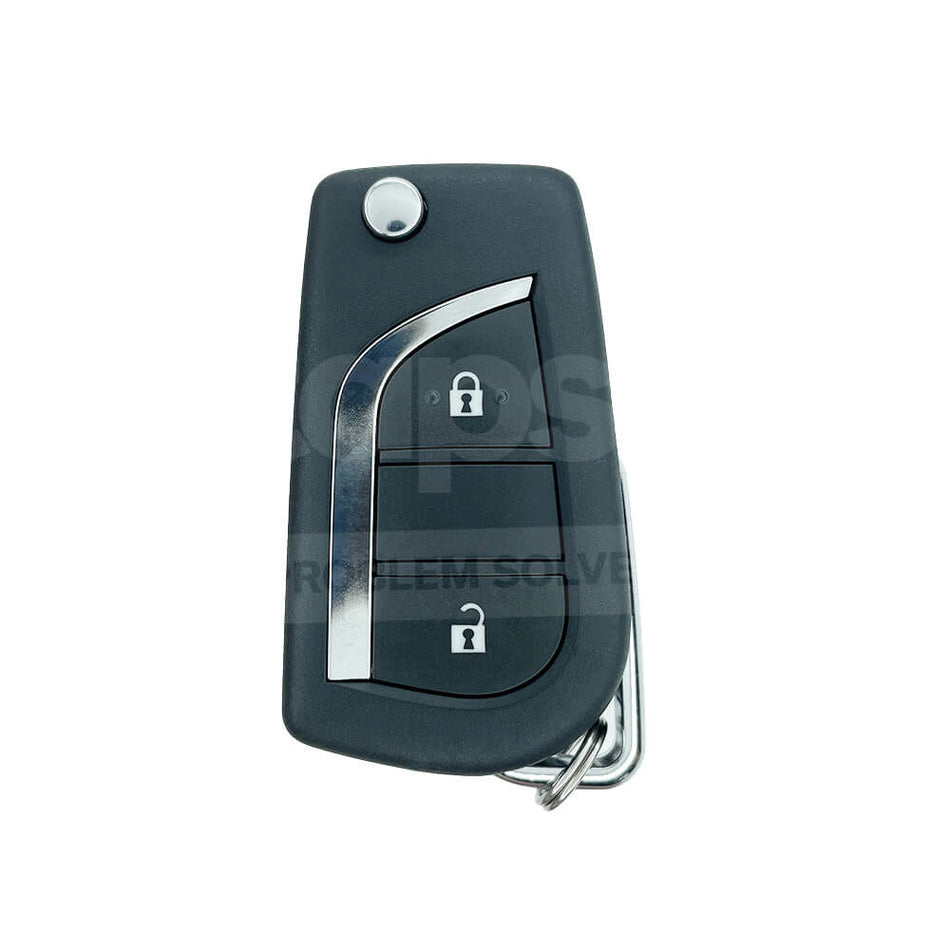 Toyota Yaris 2019-2023 2 Buttons Genuine Flip Remote Key 312/314MHz 89070-K0040