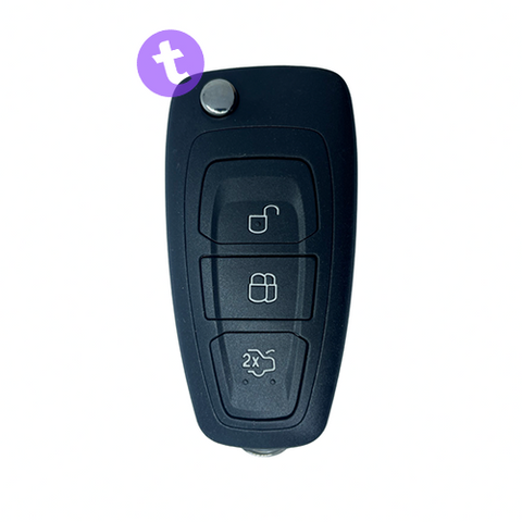 Ford 3 Buttons Key Remote Case/Shell/Blank/Enclosure For Focus/ C-Max/ Ranger