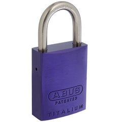 ABUS Rekeyable Padlock Purple Colour 83/40(Key a like/Key a differ)