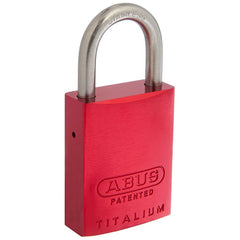 ABUS Rekeyable Padlock Red Colour 83/40(Key a like/Key a differ)