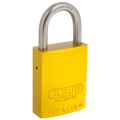 ABUS Rekeyable Padlock Yellow Colour 83/40(Key a like/Key a differ)