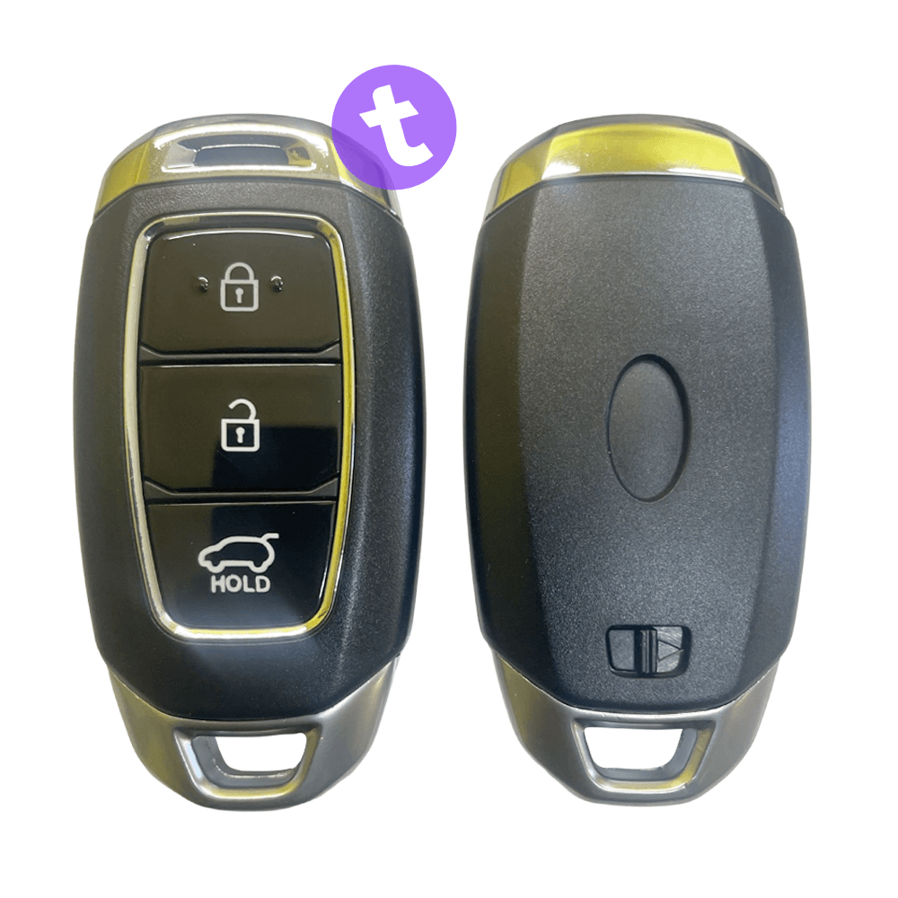Hyundai Santa Fe 2018-2020 3 Buttons Smart/Prox Remote Key 95440-S1100 95440S1100 95440 S1100 TQ8-F0B-4F19 TQ8F0B4F19 TQ8 F0B 4F19 Front Two