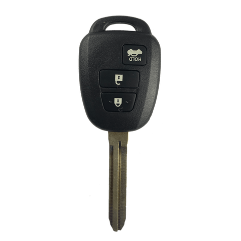 Toyota 3 Buttons Remote key/Case/Shell/Blank/Enclosure For Camry