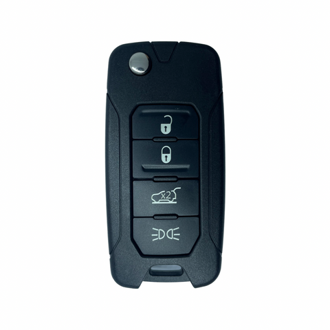 Jeep 4 Buttons Remote Flip Key/Case/Shell/Blank/Enclosure For Renegade
