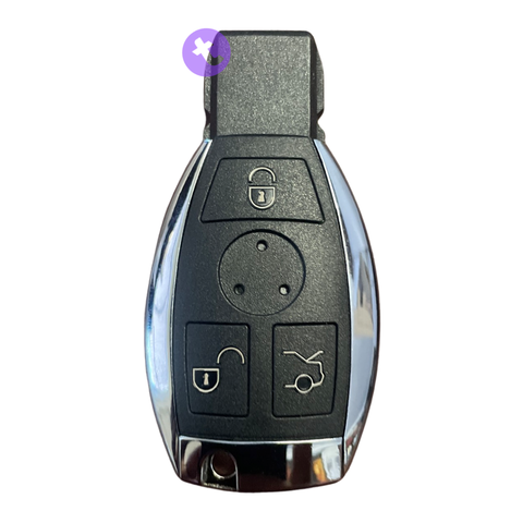 Slot/Turn Knob Key for Mercedes SLK ( 2004 - 2014) Multiple Frequency 315-433 MHz (3 Button)