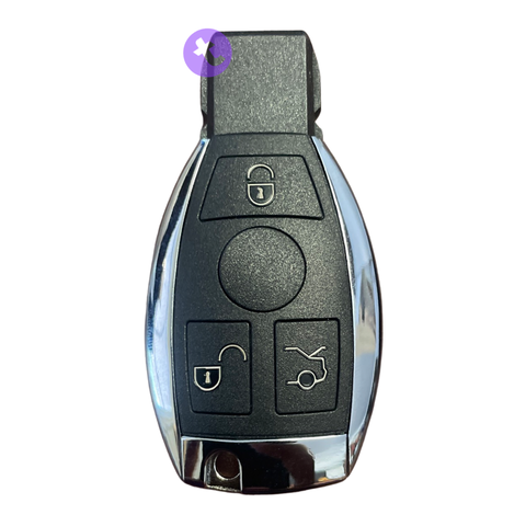 Slot/Turn Knob Key for Mercedes C Class ( 2000 - 2013) Multiple Frequency 315-433 MHz (3 Button)